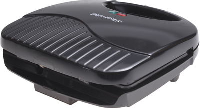 Grill elektrik HP 6715, 800W, pllaka jo-ngjitëse, i zi