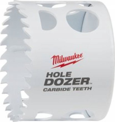 Sharrë rrethore Milwaukee Hole Dozer, bi-metal, 2.1/2" 64mm, e bardhë