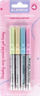 Set markera për me nënvizu tekstin Starpak Highlighters Pastel Acrylic, 4 copë, ngjyra pastel