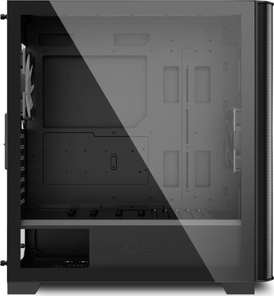 Куќиште за компјутер Sharkoon M30 ARGB, Црна, Midi Tower