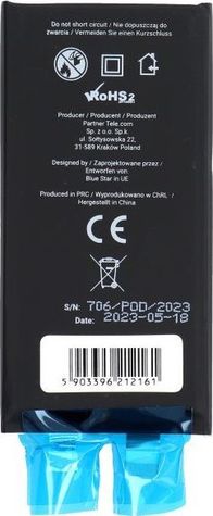 Bateri telefoni Blue Star HQ për iPhone XR, 2942 mAh, pa modul BMS