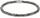 Byzylyk Rebel&Rose Japanese Black Leopard RR-40116-S