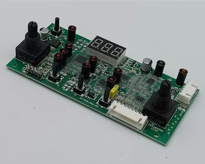 Pllakë kontrolli Dedra GI PCB S52 A3, ekran numerik, me butona dhe rrotullues, jeshile