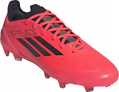 Këpuca futbolli Adidas F50 Pro FG IE0597, fushë natyrale, gjysmë-profesionale, rozë
