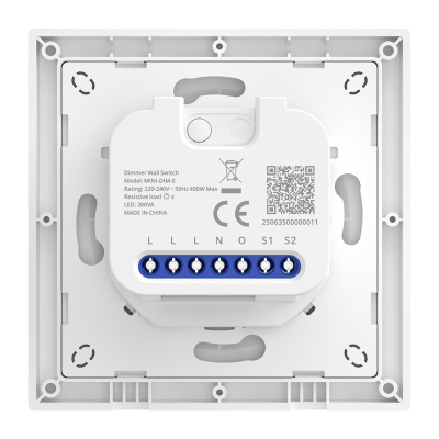 Çelës muri smart Sonoff MINI-DIM-E, WiFi Matter, dimer, i bardhë
