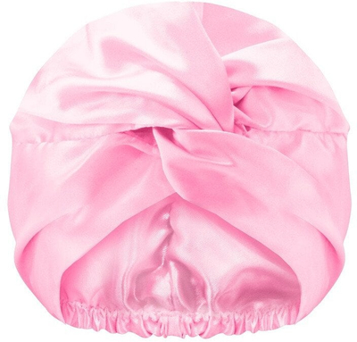 Kapelë nate GLOV Double Layer Satin Bonnet, dy shtresa, sateni, rozë