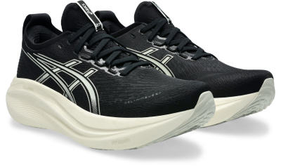 Патики за трчање ASICS GEL-NIMBUS 27 за мажи, амортизација FF BLAST PLUS ECO, ѓон HYBRID ASICSGRIP, сини