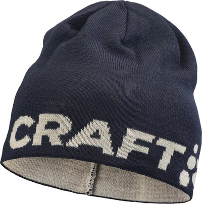 Kapele Craft Adv Nordic Training Merino Logo, lesh merino, e ngrohtë, gri