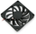Ventilator ftohës 12V, 80x80x10.8mm, 2 përçues, i zi