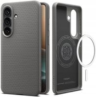 Maskë telefoni Spigen Liquid Air MagSafe, për Samsung Galaxy S26 Plus, TPU, gri Marble