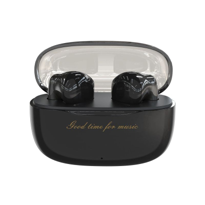 Kufje wireless Dudao U8 TWS, in ear, me kuti karikimi, të zeza