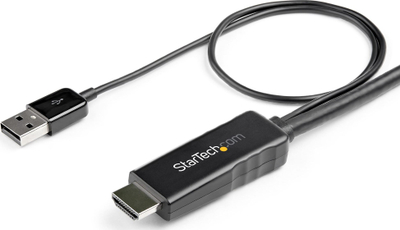 Kabllo HDMI në DisplayPort StarTech.com, 3m, 4K 30Hz, e zezë