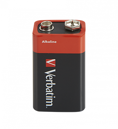 Bateri Verbatim Premium Alkaline, 9V