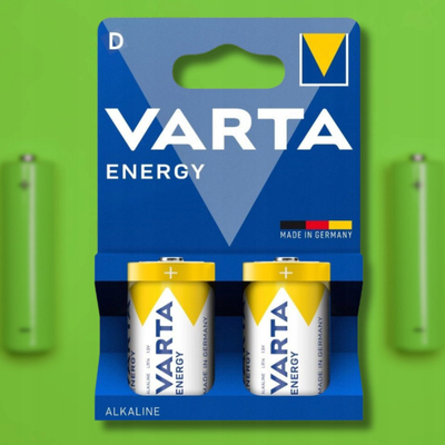 Bateri Varta Energy D, 15800mAh, pako me 2 copë