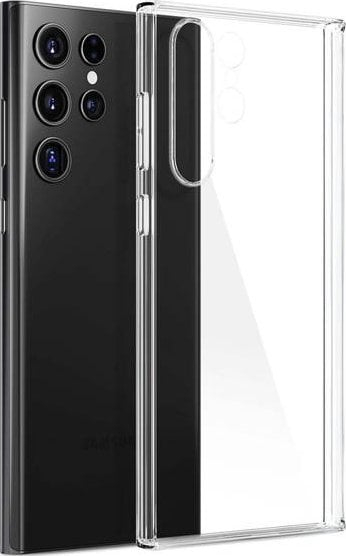 Mbrojtëse telefoni 3MK Clear Case për Samsung Galaxy S23 Ultra, e butë, transparente