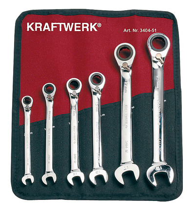 Set çelësash të kombinuar arpion 3404-51, 6 copë