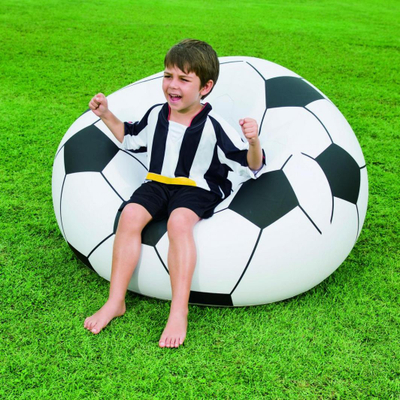 Karrige frymëse Diverse 77801855, si top futbolli, PVC, me shumë ngjyra