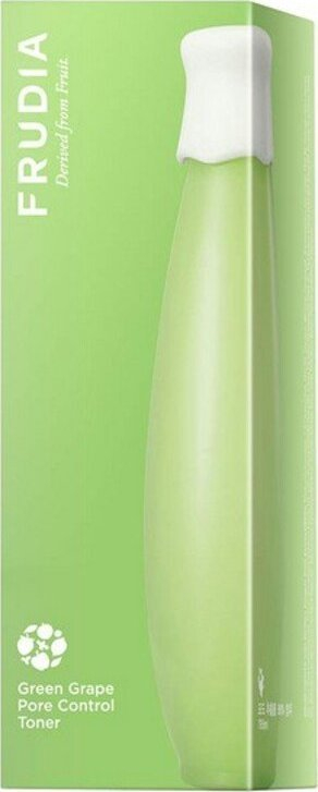 Tonik fytyre Frudia Green Grape Pore Control, 195ml, për pore, për lëkurë me yndyrë