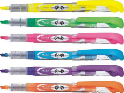 Marker Pentel SL12, i portokalltë
