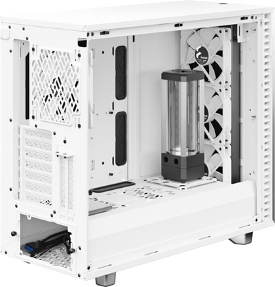 Kasë Fractal Design Define 7 White TG Clear Tint