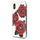 Kapak telefoni Guess Flower Desire për iPhone X, hard cover, i tejdukshëm