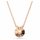 Qafore për femra Swarovski, ari rozë