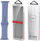 Rrip ore Yesido WB44 për Apple Watch, 38 40 41mm, silikon, blu