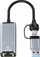 Adaptor rrjeti BOUNN USB A Type C në RJ45, 1000Mbps, gri