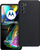 Mbulesë telefoni Matt Case për Motorola Moto G82, TPU fleksibël, kundër rrëshqitjes, e zezë