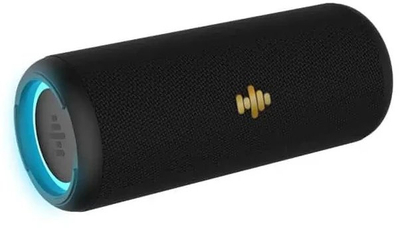 Блуetooth звучник Soundliving Move, пренослив, со ЛЕД светла, црн