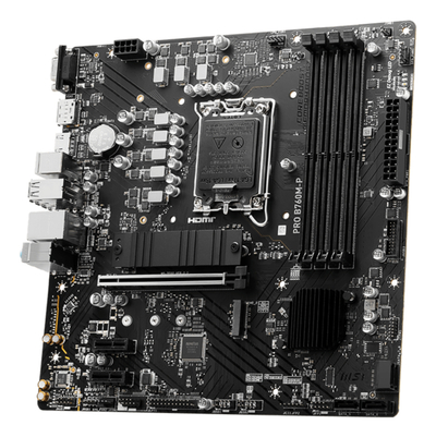 Pllakë amë MSI PRO B760M-P - DDR5, LGA1700, mATX