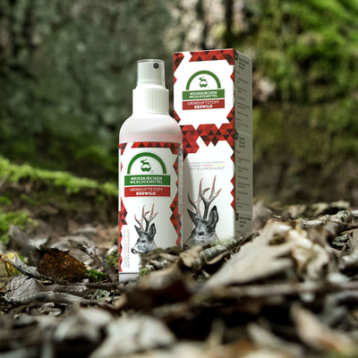 Spray aromë gjahu Eurohunt Weisskirchen, urinë kaprolli, 100ml, i kuq