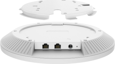 Access point tavani TP-Link Omada BE19000, Wi-Fi 7 tri-band, 2x 10G RJ45, i bardhë