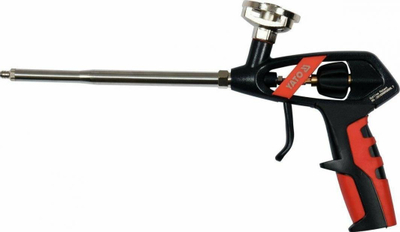 Pistoletë shkumë PU Yato YT-67441, trup alumini, rregullim daljeje, e zezë me të kuqe