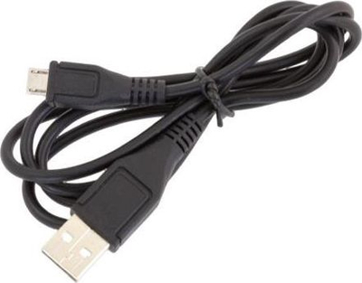 Кабел за полнење KK21 USB во Micro USB, 1.2m, црн