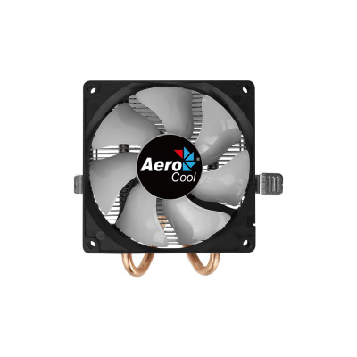 Ftohës CPU Aerocool PGS Air Frost 2 FRGB, për deri 110W TDP, me ndriçim FRGB, i zi