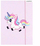 Dosje Starpak Pixel Unicorn A4, me llastik, rozë