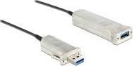 Kabllo USB DeLOCK, USB 3.0 A në USB Micro B, 20m, e zezë