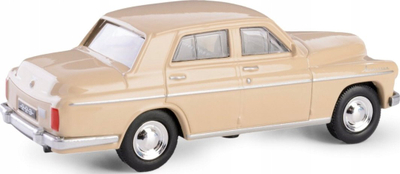 Makina lodër Daffi Warszawa 223, shkalla 1:43, die-cast, bezhë
