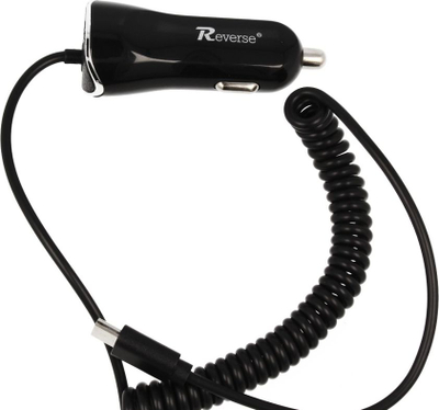 Karikues makine Revers CC-21, 1x USB-A 2.1A, kabllo USB-C, i zi
