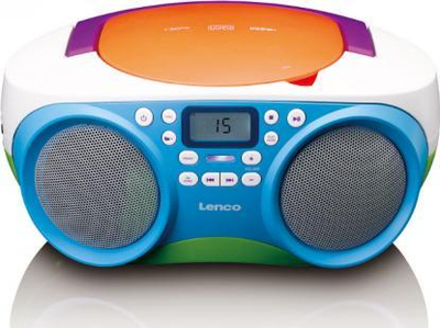 Radio CD Lenco SCD-41, MP3, USB, e zezë