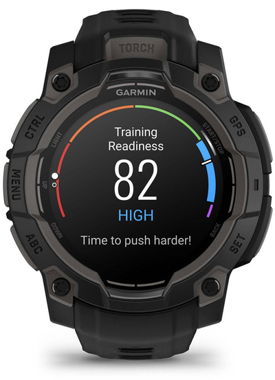 Garmin Instinct 3 GPS паметен часовник, 45 mm, AMOLED, црн