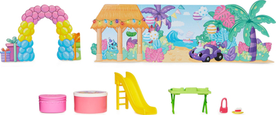 Set figurash Gabby's Dollhouse Pandy Paws Birthday, lodra plastike, shumëngjyrëshe