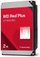 Hard disk WD Red Plus, 2TB, 3.5", i kuq
