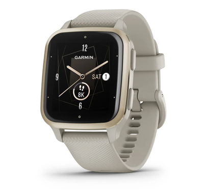 Ora inteligjente Garmin Venu Sq 2 Music Edition, GPS, ekran me ngjyra, e bardhë