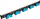 Varëse për vegla Cellfast C Tool Hanger, 60 cm, 33 kg, gri