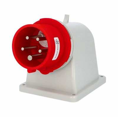 Prizë industriale e vendosshme FAM SpeedPRO 13322, 16A 400V 5P, IP44 IP54, kënd 90°