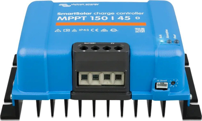 Контролер за соларно полнење Victron Energy SmartSolar MPPT 150/45, 12V 24V 48V, сина боја