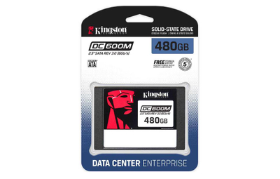 SSD Kingston DC600M, 480GB, 2.5", SATA, për server