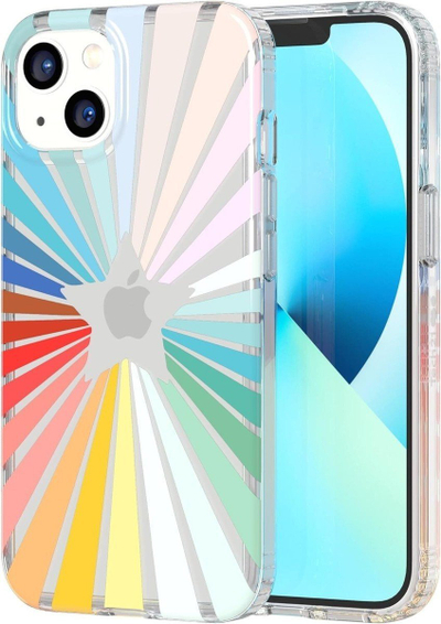Kuti mbrojtëse Tech21 Evo Art T21-9348, për iPhone 13, kompatibile me MagSafe, shumëngjyrëshe